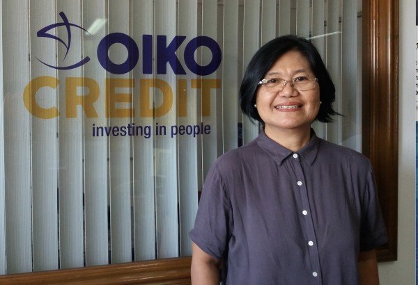 Marilou Juanito, coordinadora regional de desarrollo de capacidades y desempeño social de Oikocredit en el sudeste asiático.
