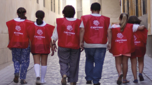 Voluntàries de Cáritas Sevilla